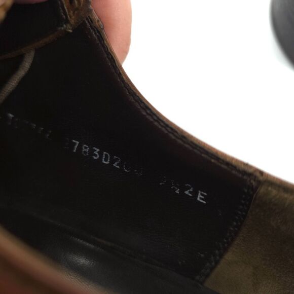 SALVATORE FERRAGAMO Tramezza Wingtip Oxford Brown Leather Old Money Quiet Luxury main image 9